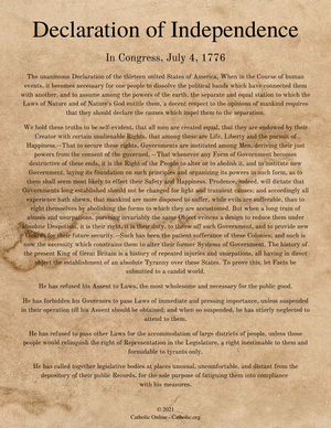 Declaration of Independence